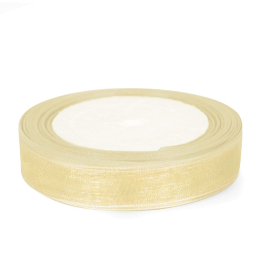 Лента органза 1,5 см айвори