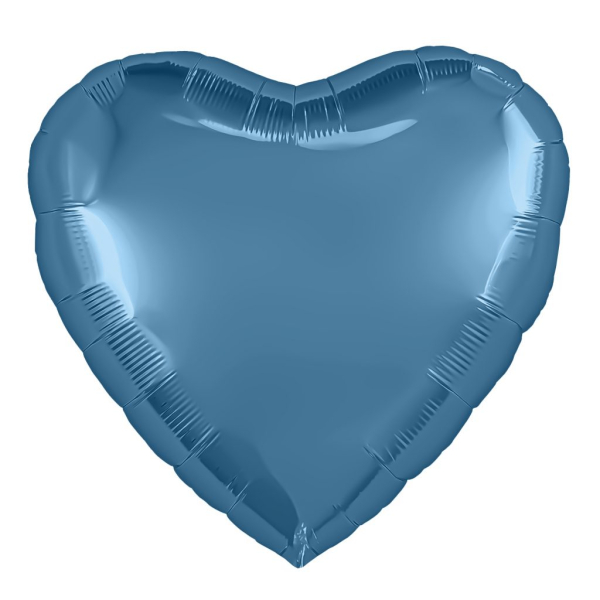 AGURA б/р сердце 36" Сизый Бохо