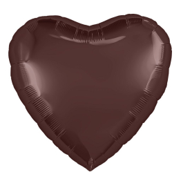 AGURA б/р сердце 19" Каштан Бохо