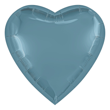 AGURA б/р сердце 36" Утренний Туман Бохо