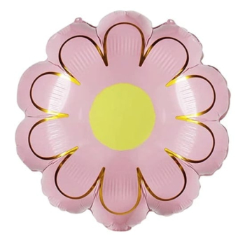 ФИГУРА ромашка винтаж розовая 21/53 см Китай