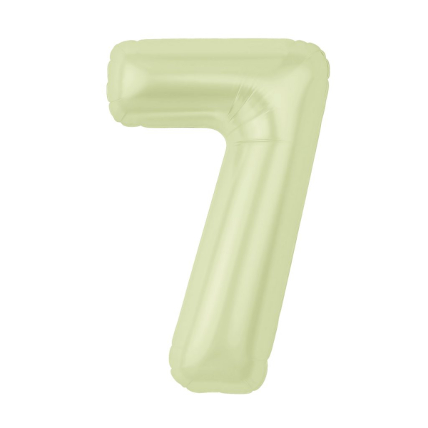 AGURA SLIM цифра Пыльный лайм 7