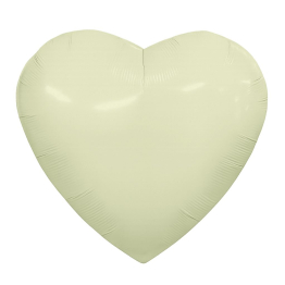 AGURA б/р сердце 36" Пыльный лайм