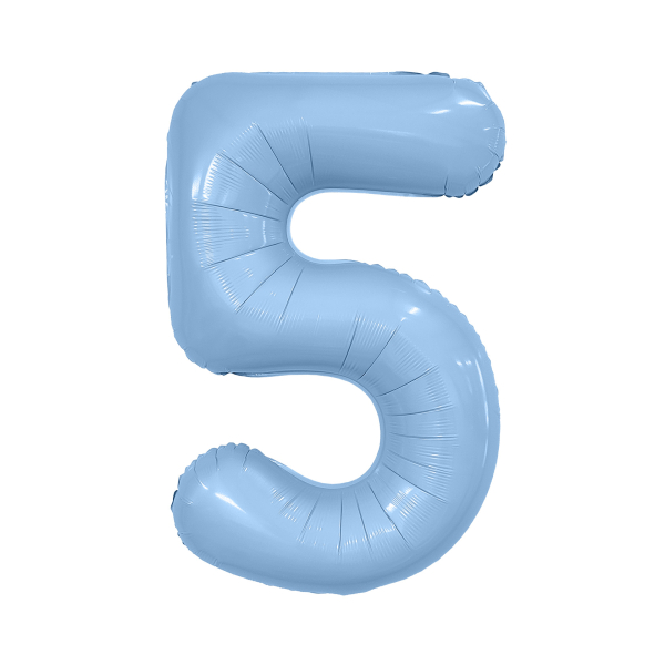 AGURA SLIM цифра Небесный 5