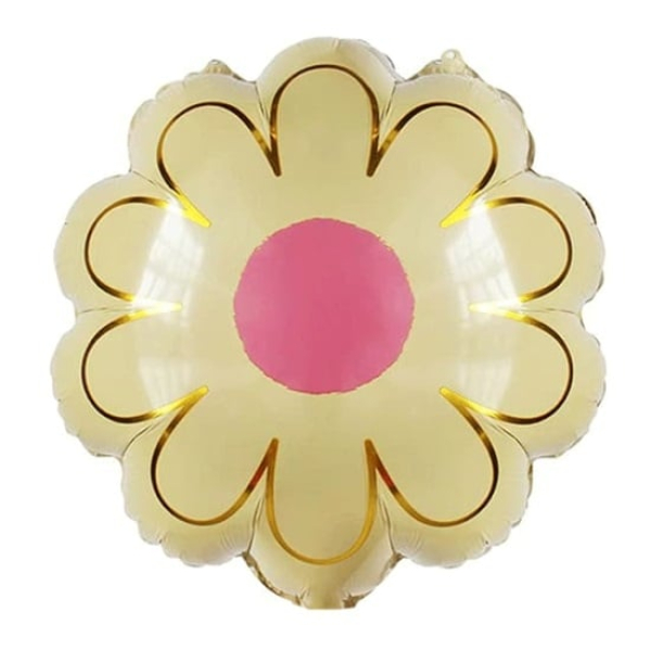 ФИГУРА ромашка винтаж жёлтая 21/53 см Китай