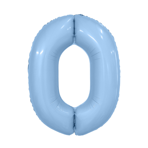 AGURA SLIM цифра Небесный 0