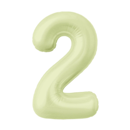 AGURA SLIM цифра Пыльный лайм 2