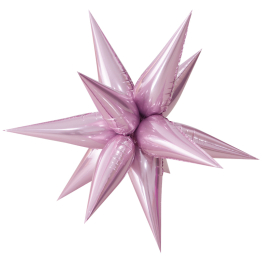 AGURA 41" 3D звезда составная фламинго