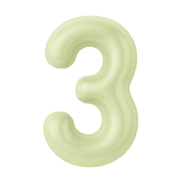 AGURA SLIM цифра Пыльный лайм 3