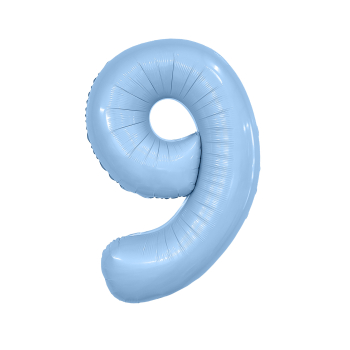 AGURA SLIM цифра Небесный 9