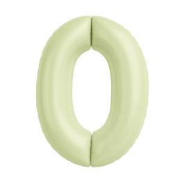 AGURA SLIM цифра Пыльный лайм 0