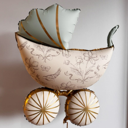 ФИГУРА коляска зеленая. Китай 63/92