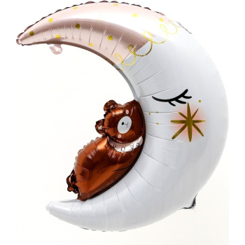 ФИГУРА мишка на луне 86/76 см Китай