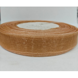 Лента органза золотистый 1,5 см
