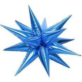 AGURA 26" 3D звезда составная синий