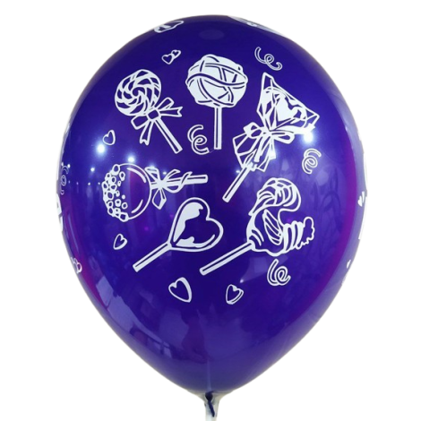 П 12 ЗАБАВА С днем рождения! пузыри конфетки