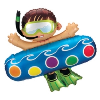 BETALLIC фигура Мальчик  плавающий - БРАК ПЕЧАТИ