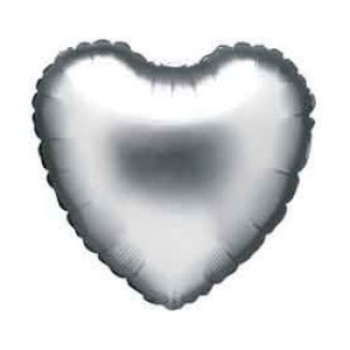 Flexmetal 4" Сердце серебро