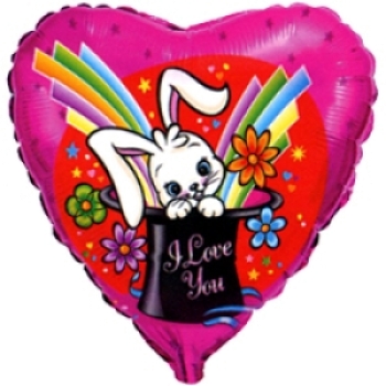 Flexmetal 18" Сердце Волшебный кролик