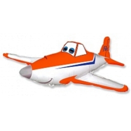 Flexmetal фигура Самолет гоночный оранжевый