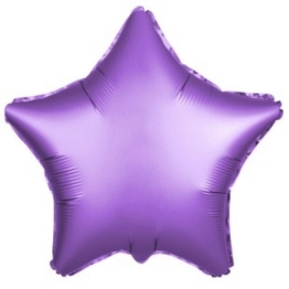 AGURA б/р звезда 19" Пурпурный Сатин