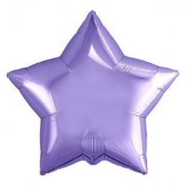 AGURA б/р звезда 19" Пастельный фиолетовый