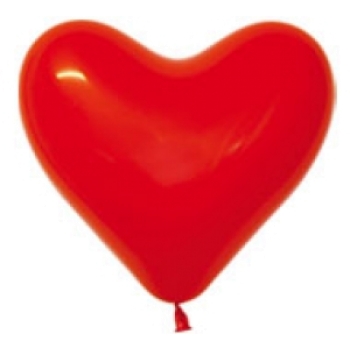 Sempertex Сердце 12 красное 015.