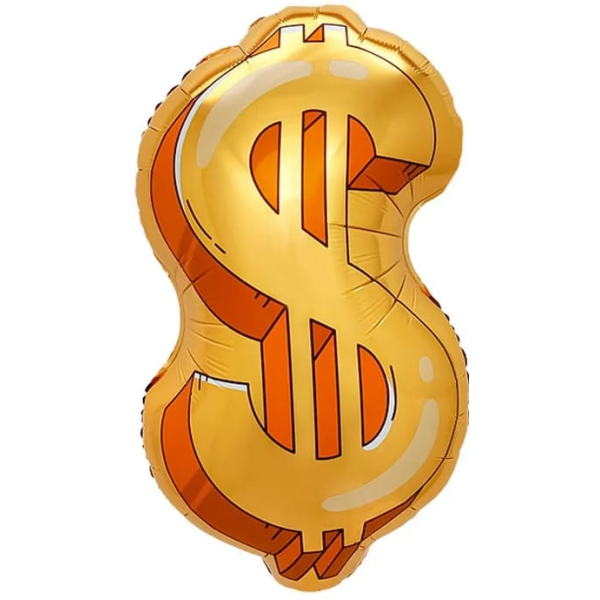 ФИГУРА ДОЛЛАР знак ЗОЛОТО