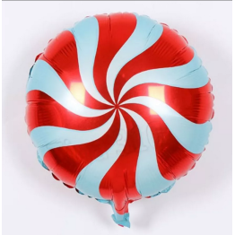 ФИГУРА Леденец  красный/белый 18" Китай