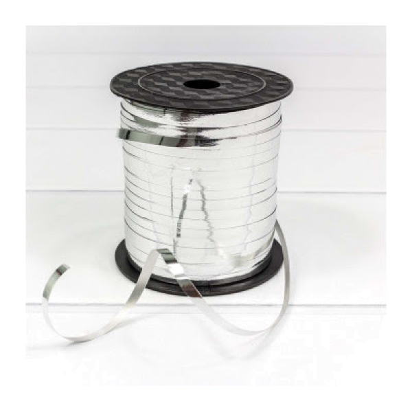 Тесьма Китай металлизированная серебро 